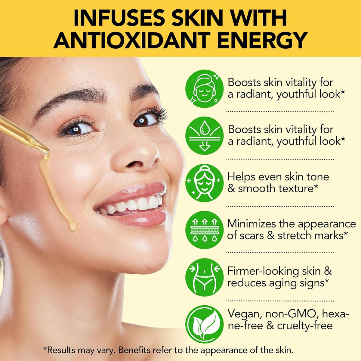 Vitamin E Oil for Skin 75,000 IU, 2Fl Oz Pure Vitamin e Oil for Scars, Hair, Face and Scalp