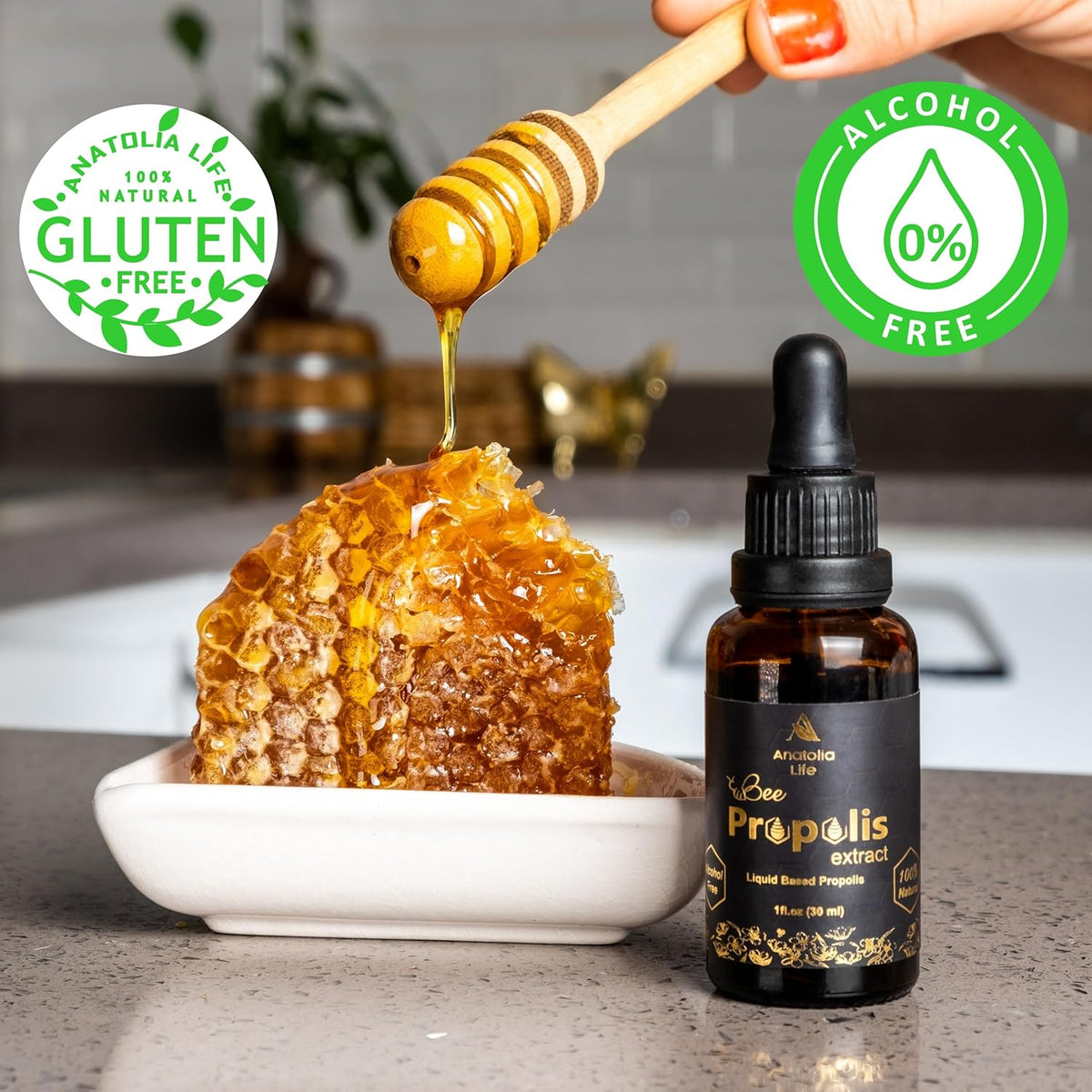 Propolis Extract (30 mL) and Natural Sweet Orange Essential Oil (20 mL) Bundle - Immune System