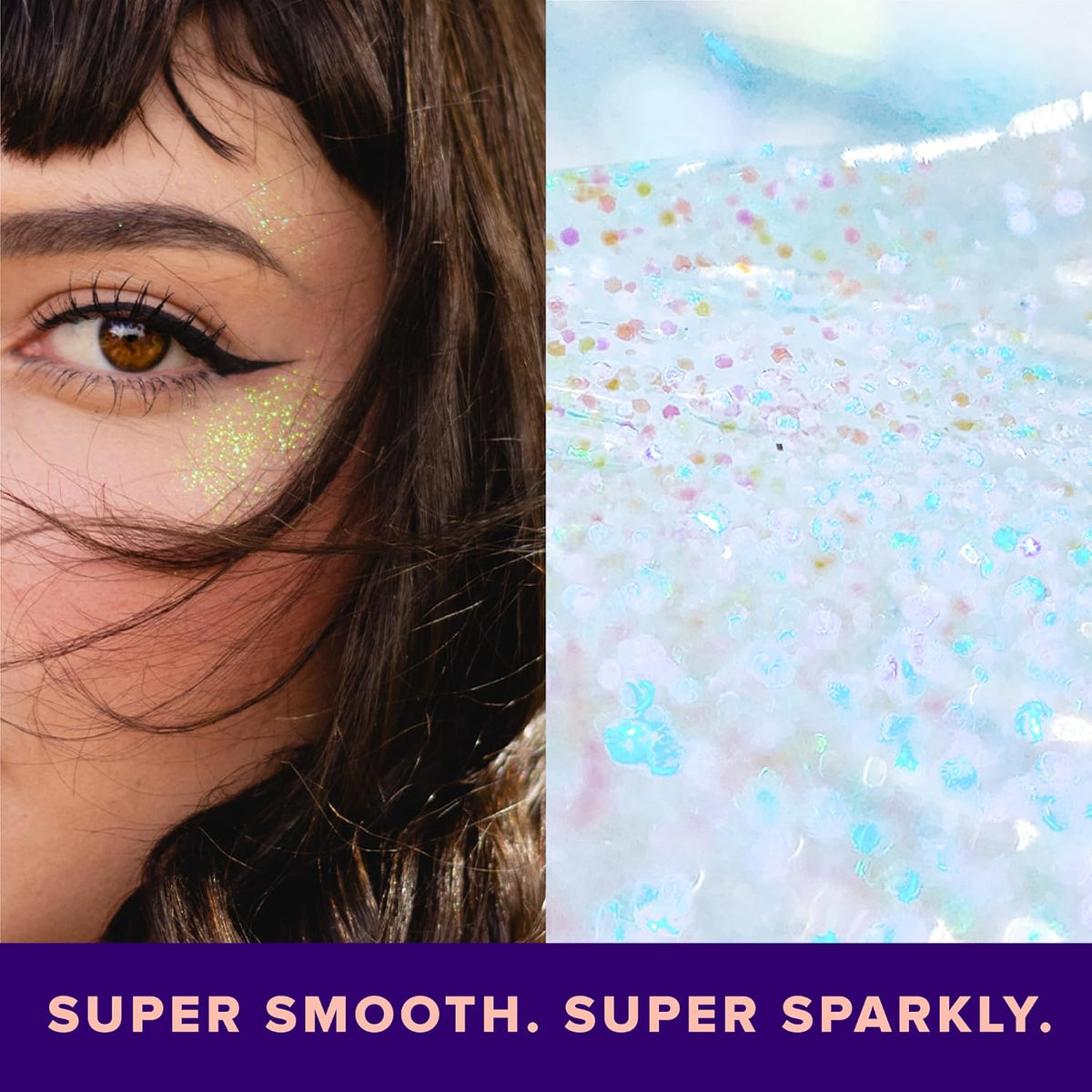 Unicorn Snot Face & Body BIO Glitter - Cosmetic-Grade Holographic Glitter Gel - Plant-Based Glitter