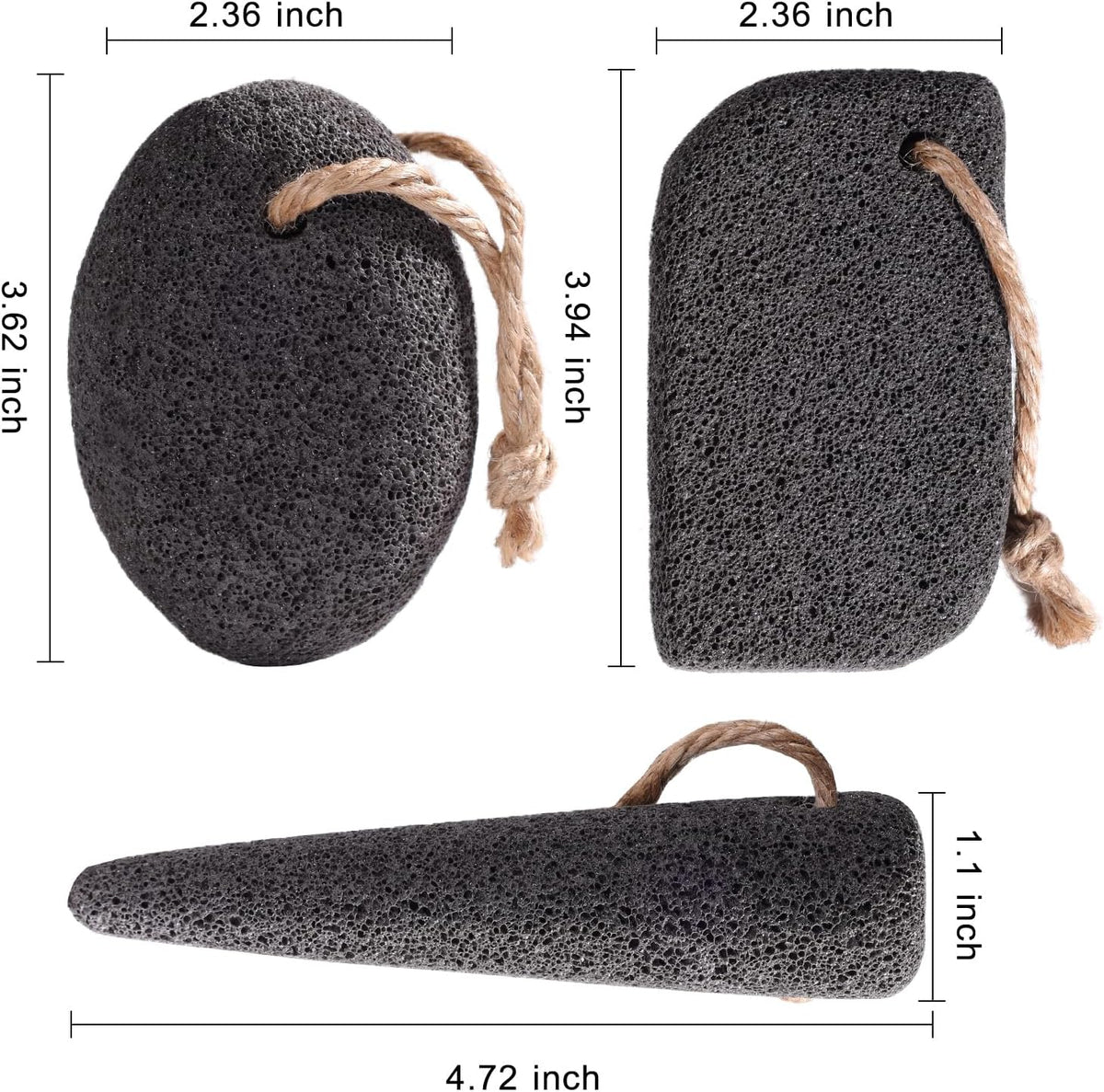 Natural Volcanic Pumice Stone for Feet Pumice Cleaning Stone for Sole of The Foot,Edges of The