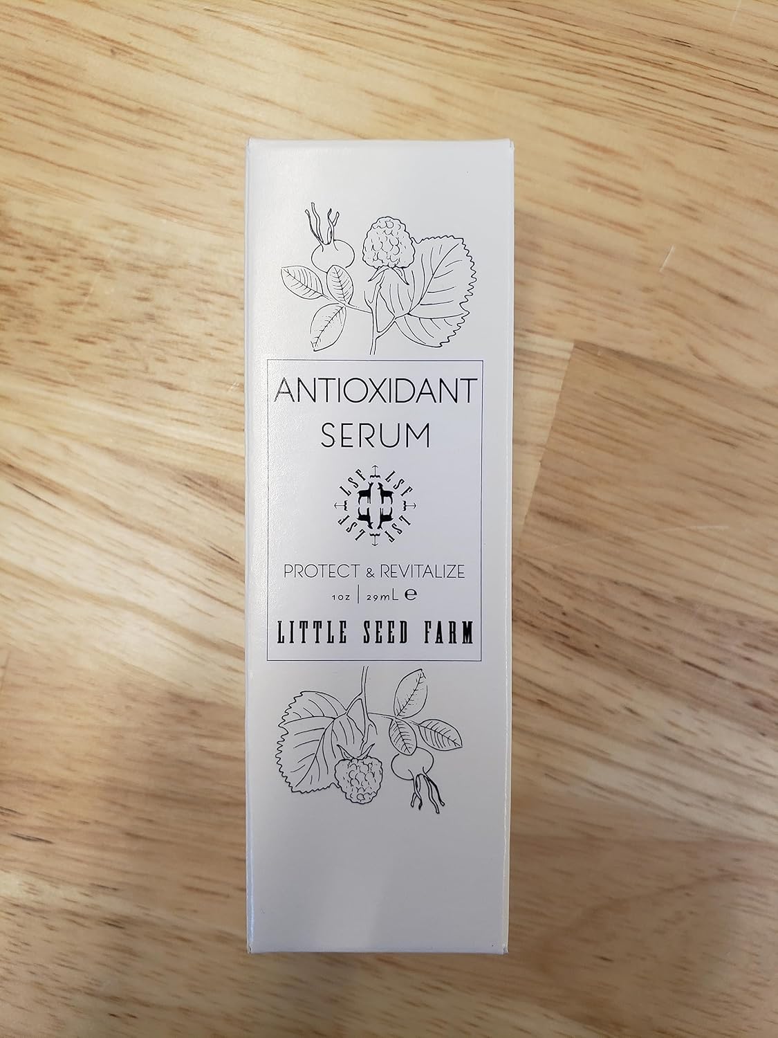 Little Seed Farm - Antioxidant Serum - Antioxidant Facial Serum for Dry & Aging Skin – Nourishing &