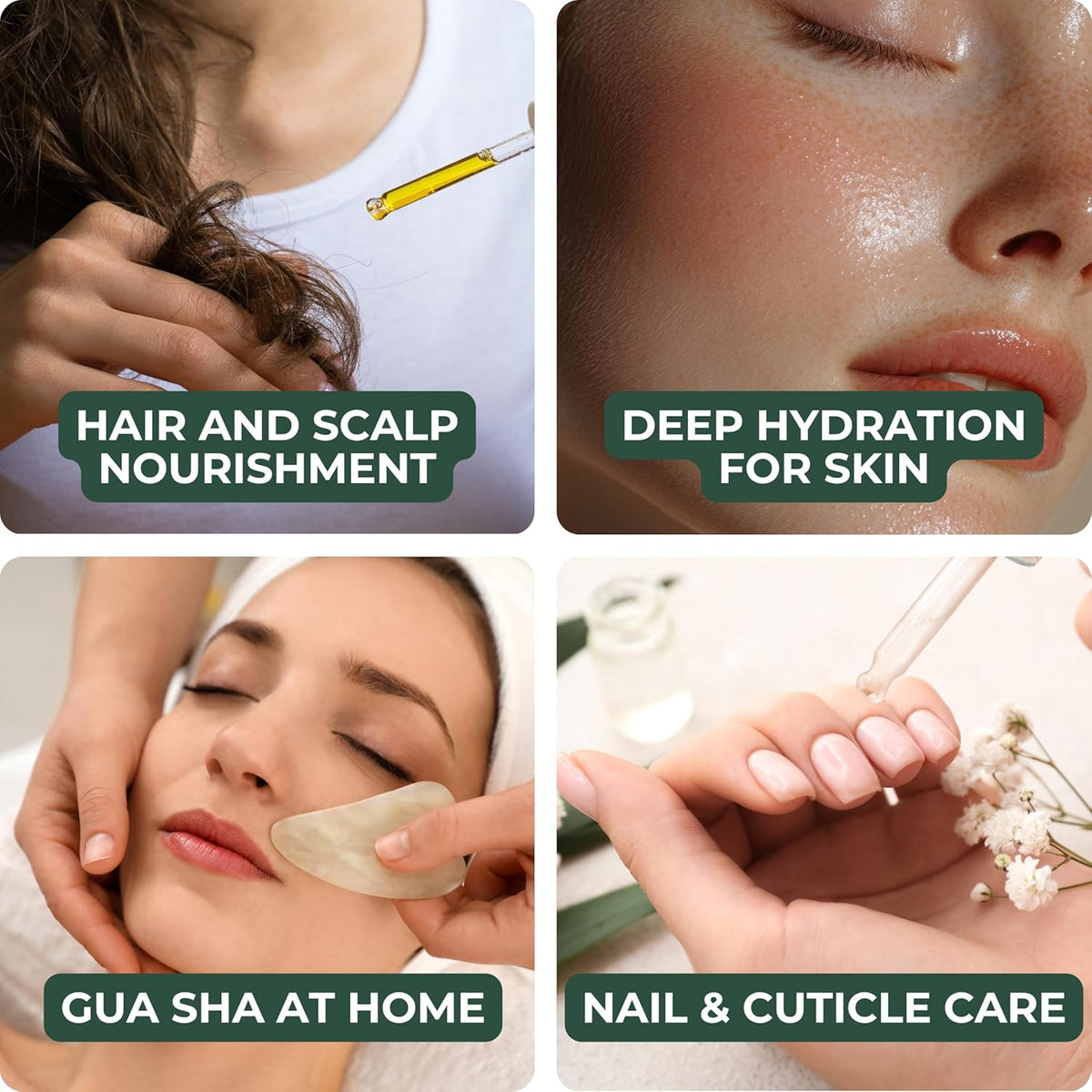 Katz Beauty Miracle Beauty Oil - Hydrating Face Oil with Jojoba, Argan & Marula Oil for Anti-Aging