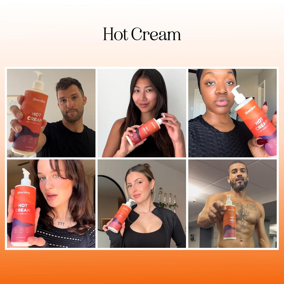 Hot Cream Sweat Enhancer - Premium Body Sculpting Sweat Cream with Invigorating Botanical Extracts