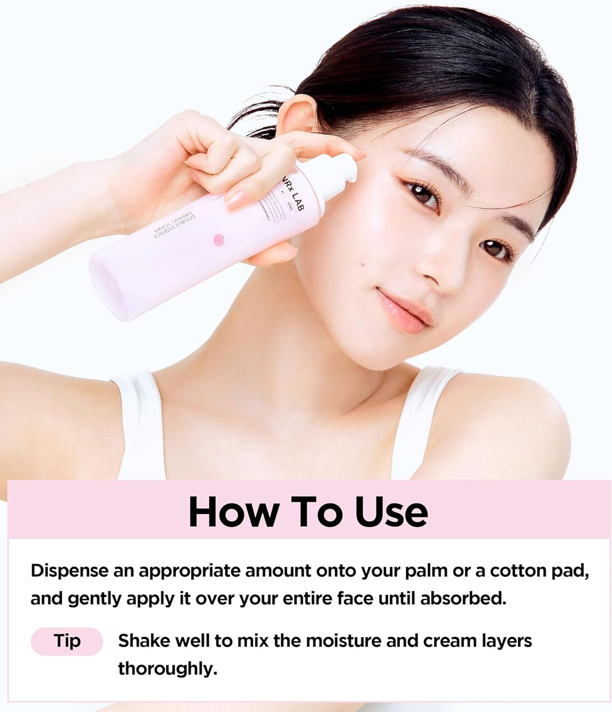 SKINRxLAB MadeCera Cream Double Essence Firming Korean Toner – Dual Layer Hydration Toner with Milk