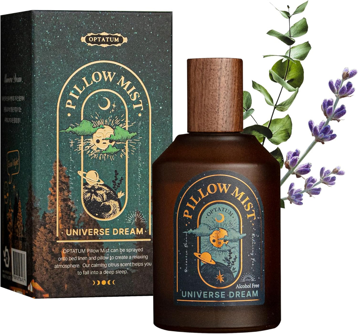 Pillow Mist - Aromatherapy Pillow Spray for Sheets, Linen & Bedding, Natural Essential Oils for