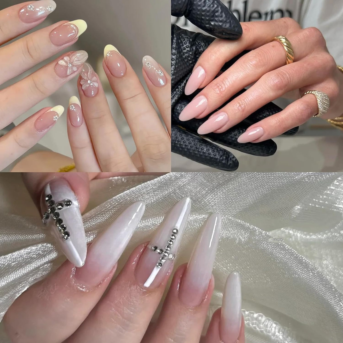 Cover Acrylic Powder for Nail: 3 Pcs Super Acrylic Nail Powder Polymer for Carving Nails - 28g