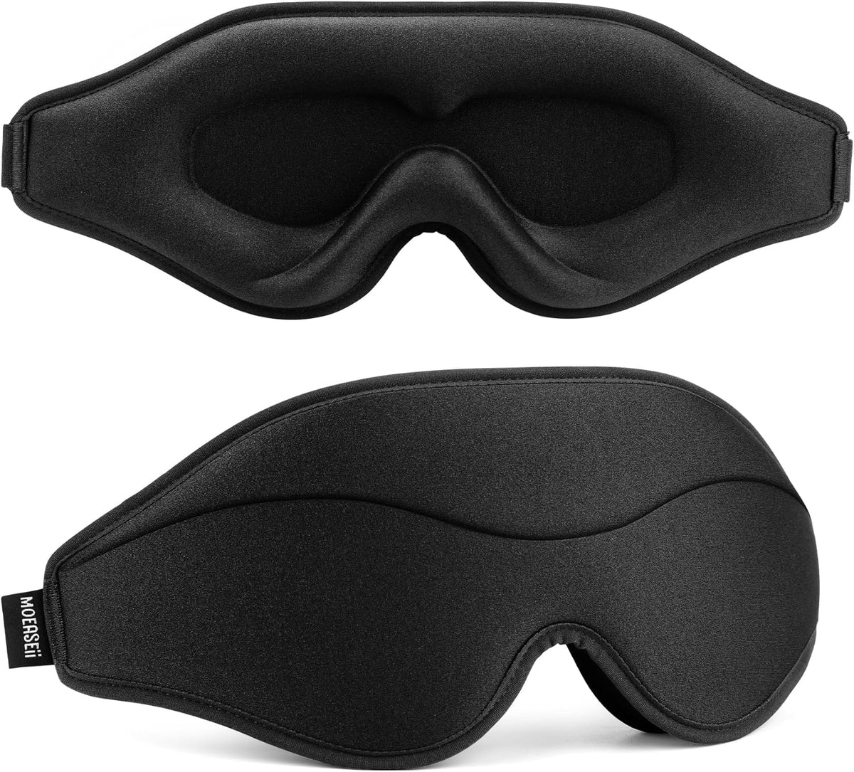 Sleep Mask - Total Blackout 3D Sleeping Mask, Super Lightweight & Silky Soft Eye Mask for Sleeping