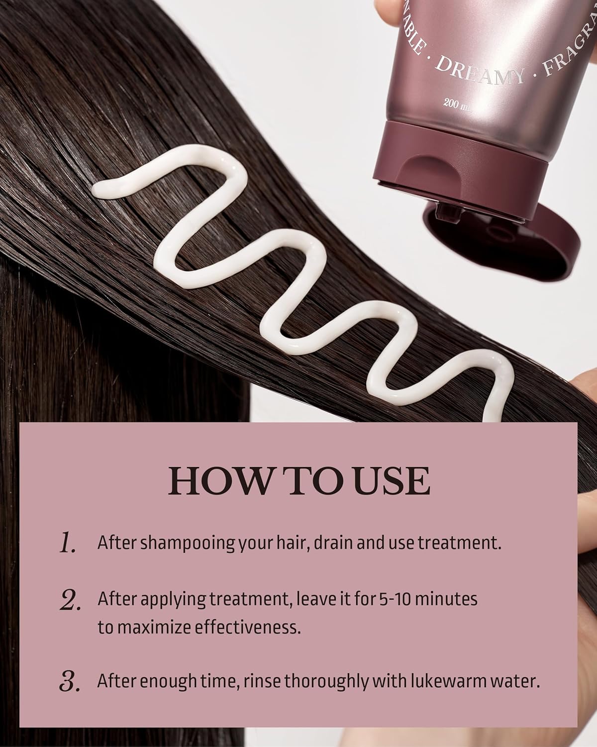 ODID Milk Protein LPP Hair Treatment Mask - Korean Intensive Collagen Deep Conditioner for for Dry