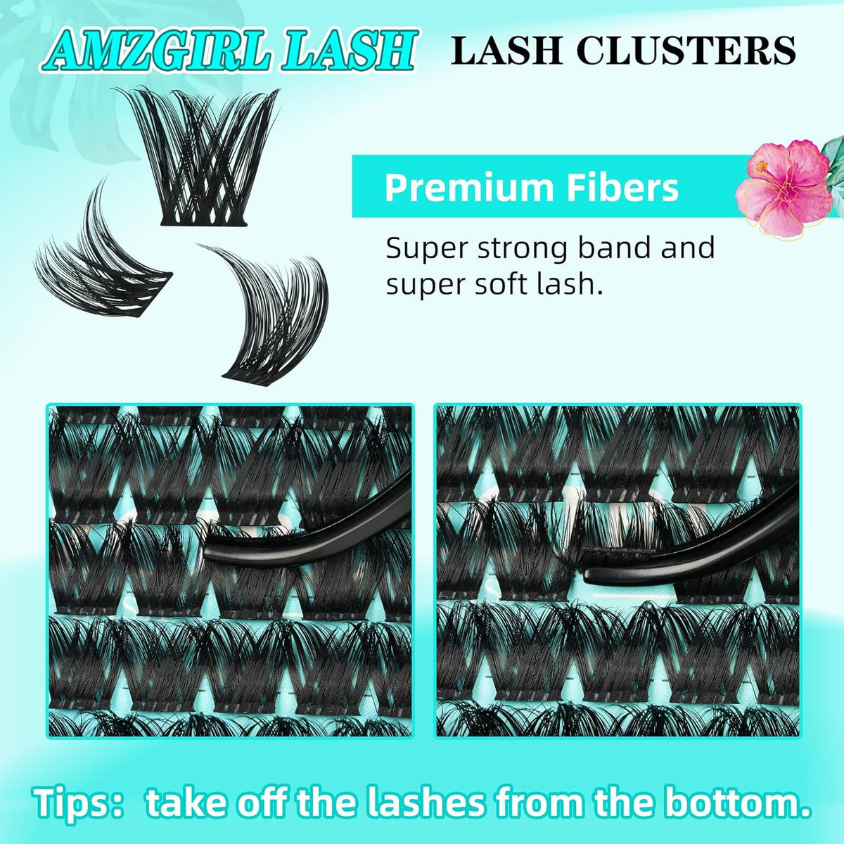 Lash Clusters Wet Look 168Pcs Eyelash Cluster Ultra-Thin Lash Band Eyelashes Extensions Spiky Anime