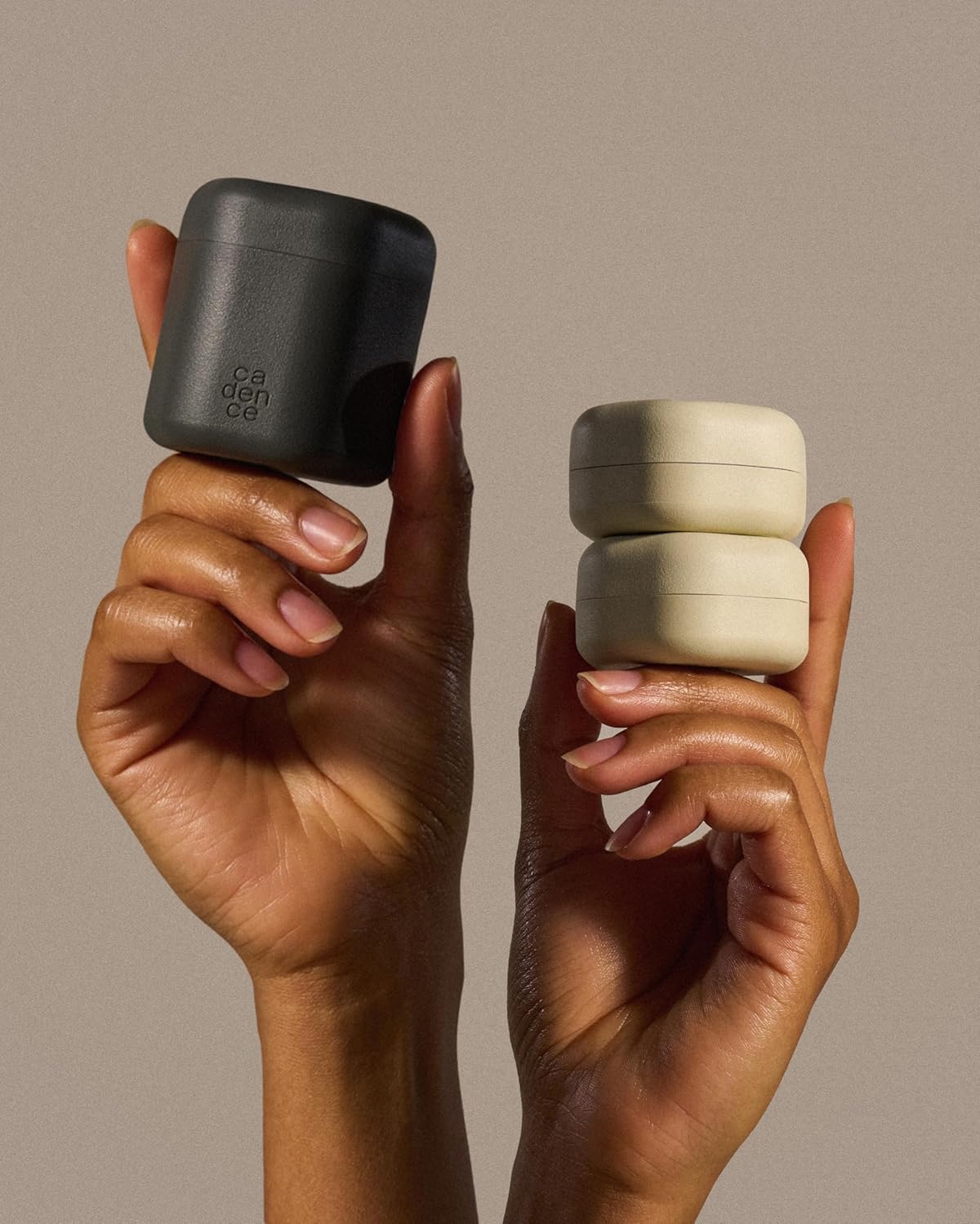 Cadence Travel Containers - Core Skincare Set - Magnetic Containers with Lids,2 Small (0.56oz) & 3