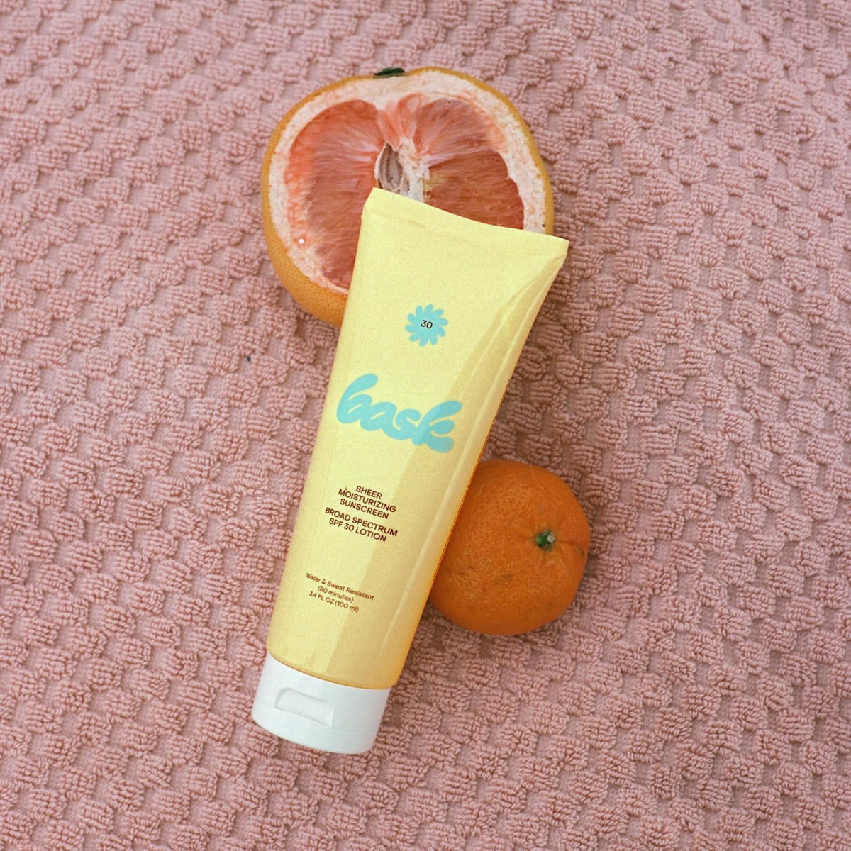 Bask Suncare SPF 30 Sheer Moisturizing Sunscreen Lotion - Broad Spectrum UVA/UVB Protection