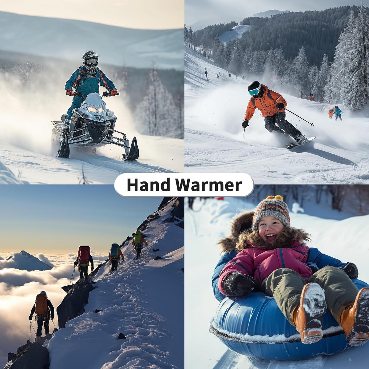 Hand Warmers Disposable Single Use Air Activated Heat Packs for Hands, Toes and Body - Up to 12