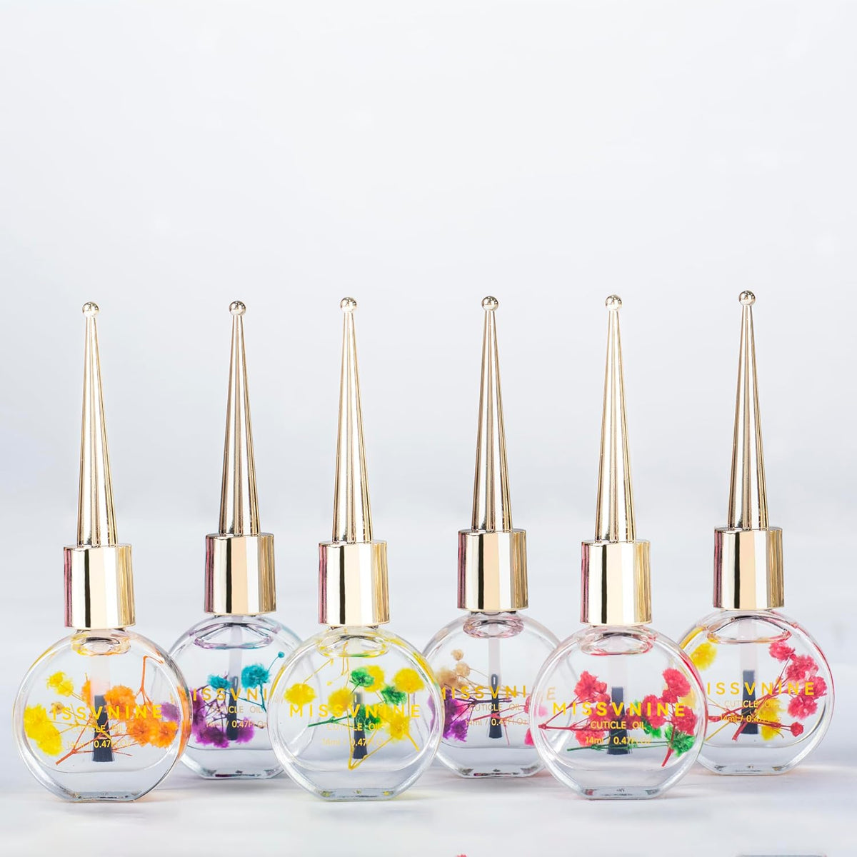 Vitamin E Enriched Cuticle Oil 6 Pack - Prevent Hangnails & Strengthen Nails with Sweet Almond +