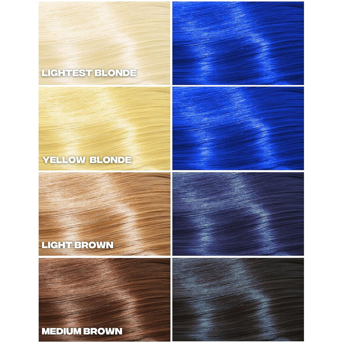 Good Dye Young Semi-Permanent Hair Color, Vegan and Cruelty-Free Blue Hair Dye, Last up to 24