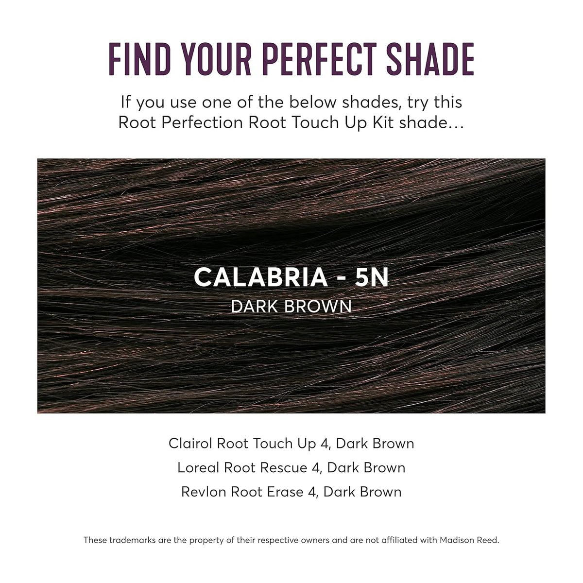 Madison Reed Root Perfection Permanent Root Touch Up, Dark Brown 5N Calabria, 10 Minutes for 100%