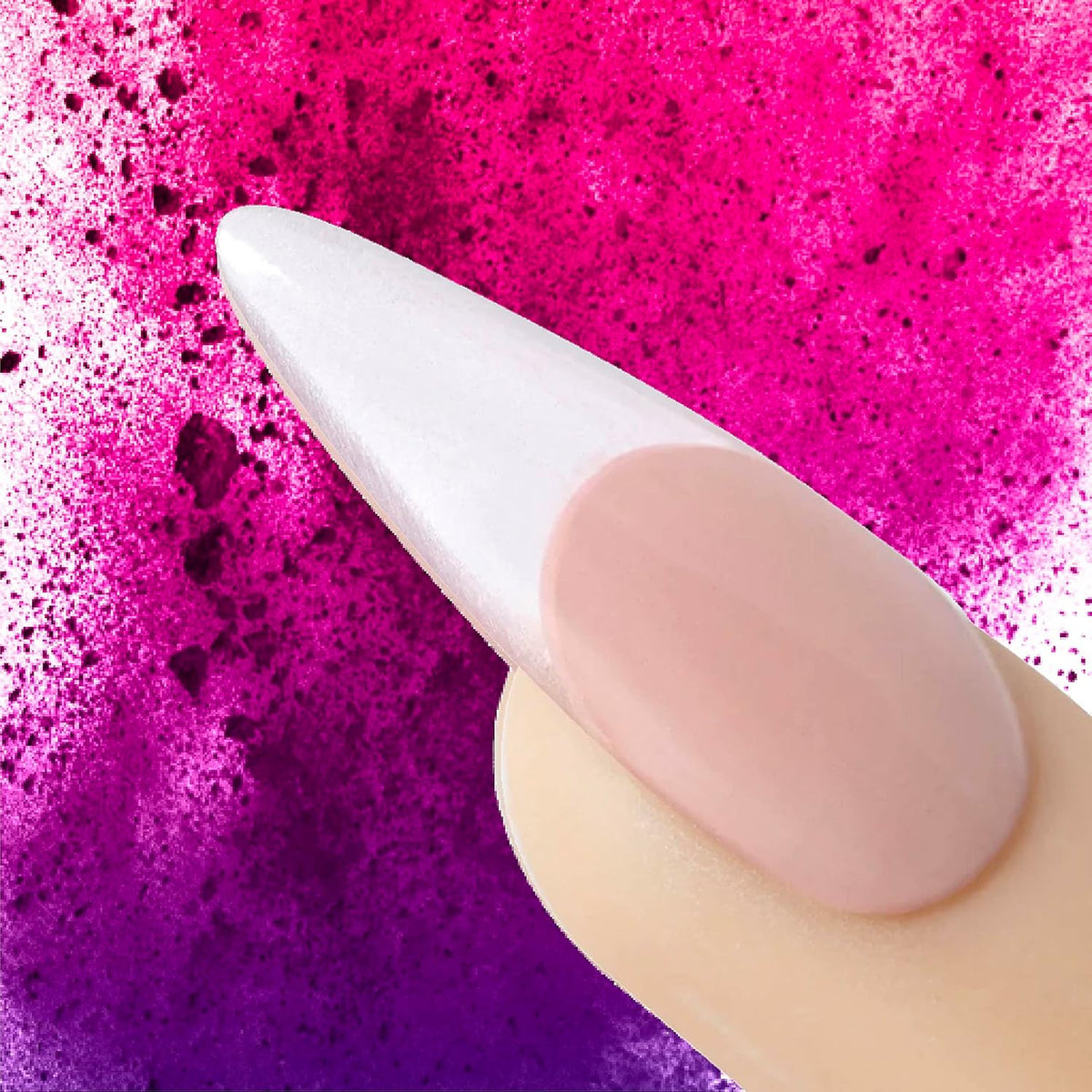 Young Nails Acrylic Core Powder - Self-Leveling Acrylic Nail Powder, Clear Nude Pink White Acrylic