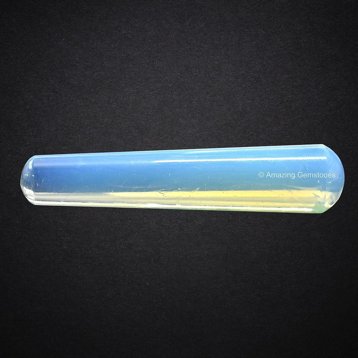 Amazing Gemstone Opalite Crystal Wand Massage Stick - Pelvic Wand Gua Sha for Adults - Crystals and