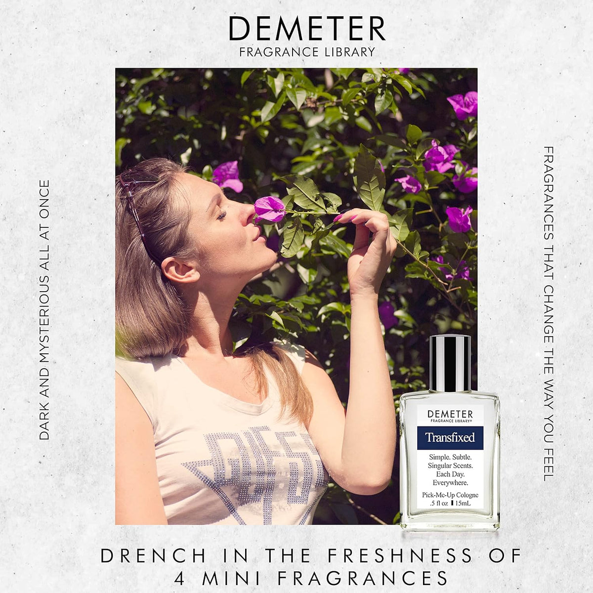 DEMETER Fragrance's Dark Flowers Humongous Miniature Set of 4 - Witching Hour - Dark Roses