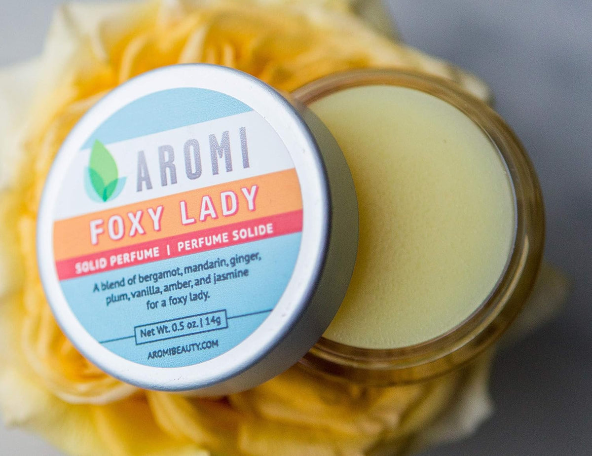 Aromi Solid Perfume | Floral Fragrance – Vegan & Cruelty-free Scent, Travel-Sized, Women’s Stocking