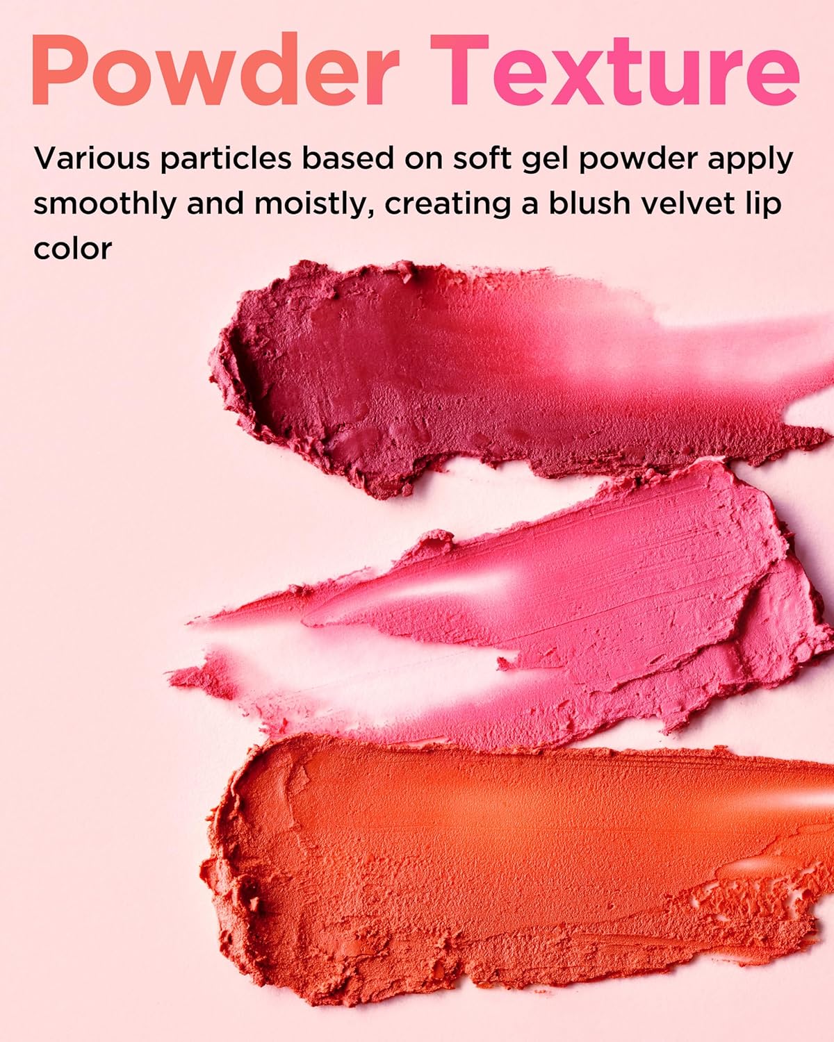 [TOCOBO] Powder Cream Lip Balm 032 Rose Petal 0.67 oz / 19g | Soft Matte Velvet Type Vegan Lip Balm