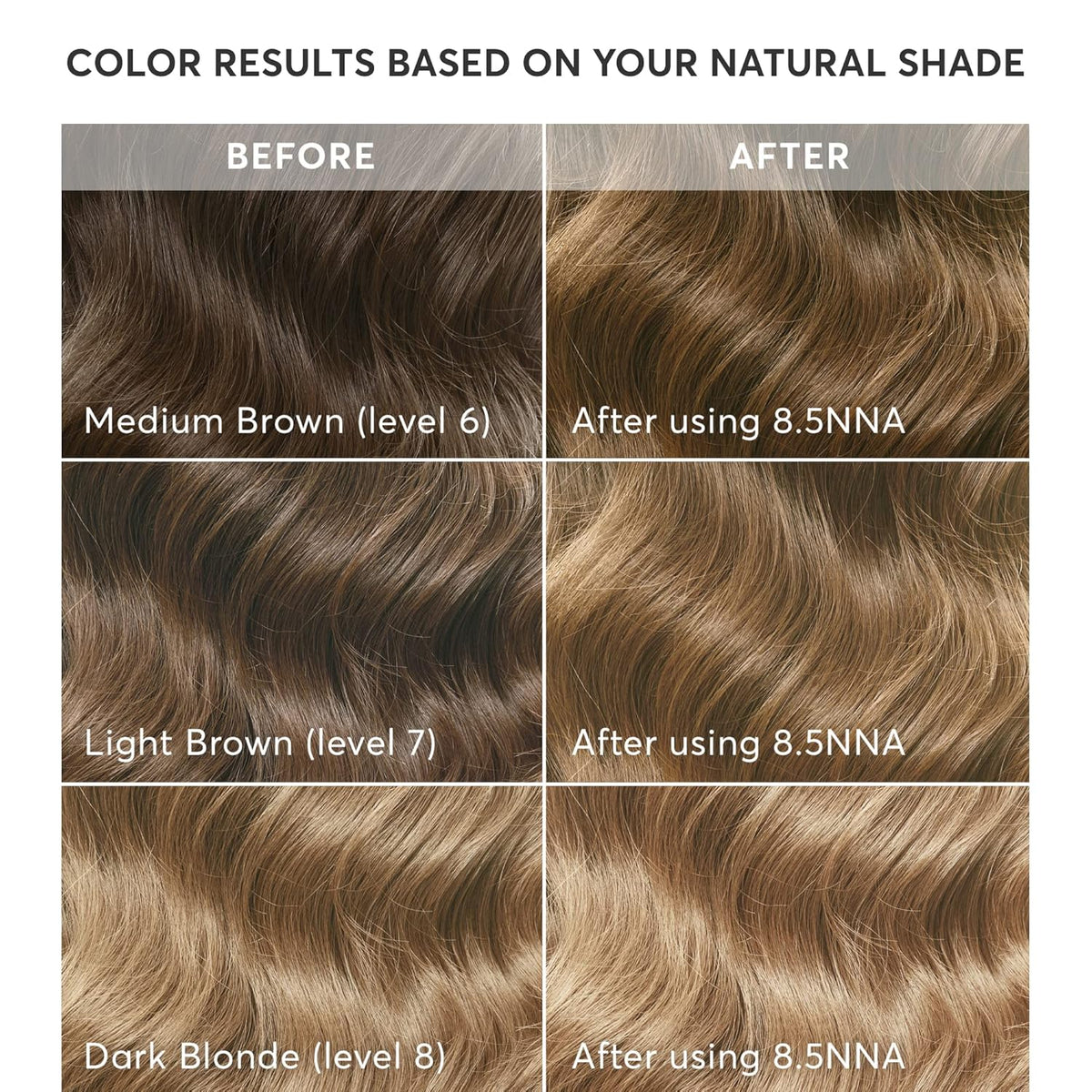 Madison Reed Radiant Hair Color Kit | 8.5NNA Dark Neutral Blonde (Lusia) 100% Maximum Gray Hair