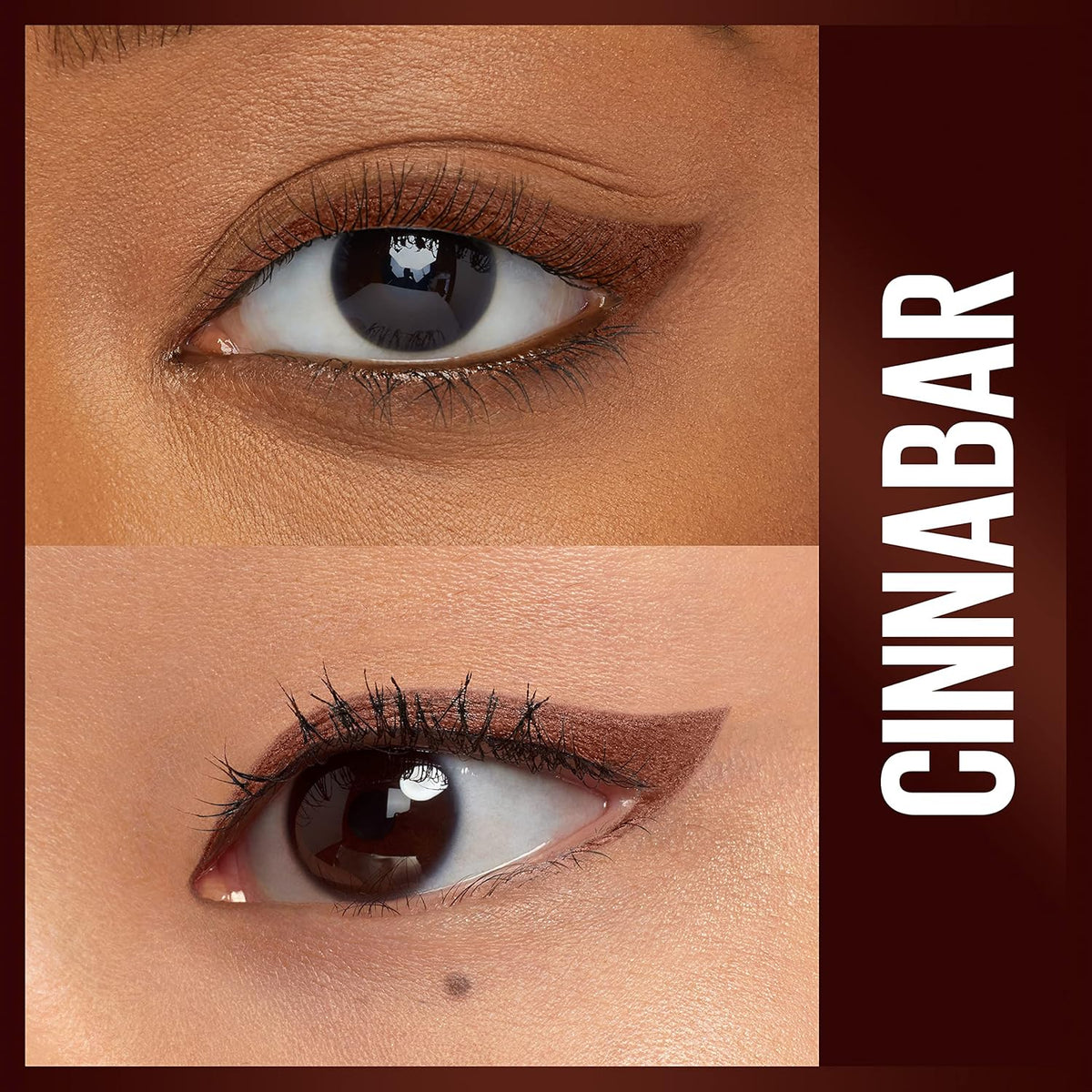 Maybelline Unstoppable Waterproof Mechanical Brown Eyeliner Pencil, Easy to Apply, Smooth Glide, Up