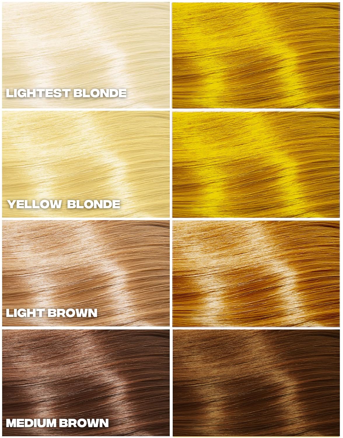 Good Dye Young Semi Permanent Hair Color (KO Gold) - UV Protective, Conditioning, Temporary Color