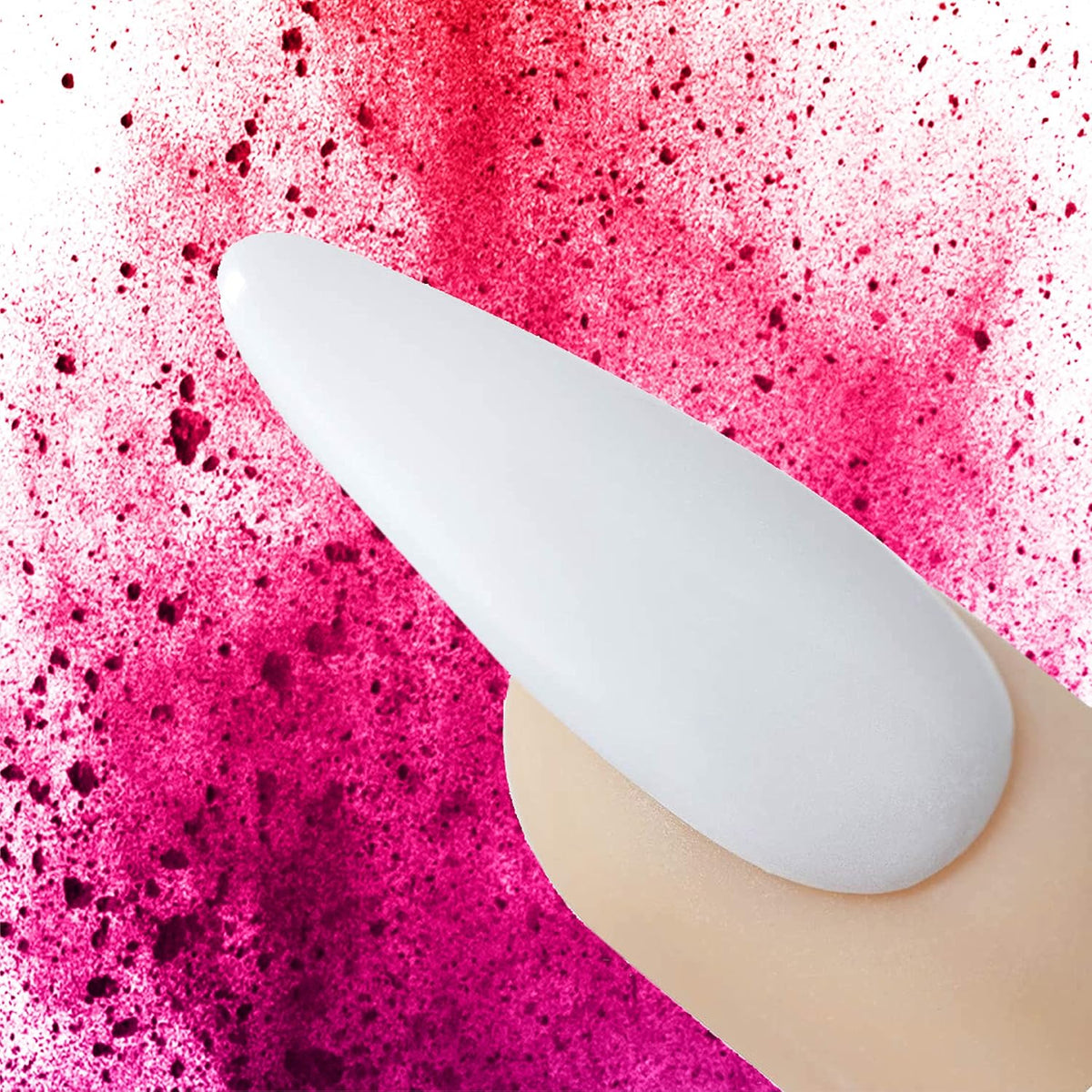 Young Nails Acrylic Core Powder - Self-Leveling Acrylic Nail Powder, Clear Nude Pink White Acrylic
