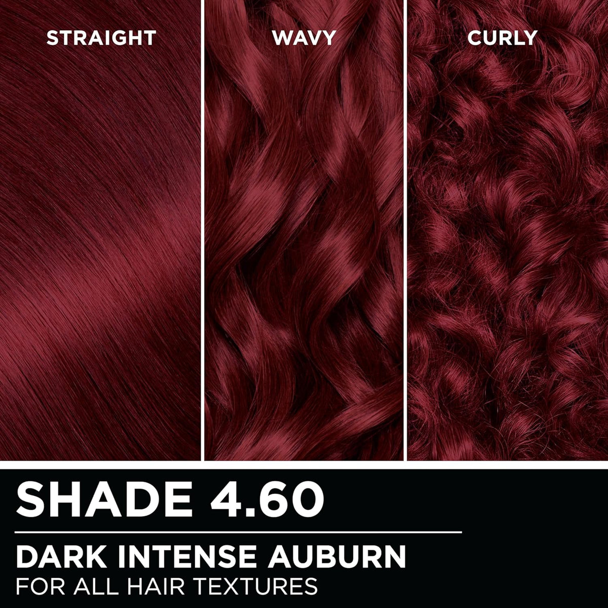 Garnier Hair Color Olia Ammonia-Free Brilliant Color Oil-Rich Permanent Hair Dye, 4.60 Dark Intense