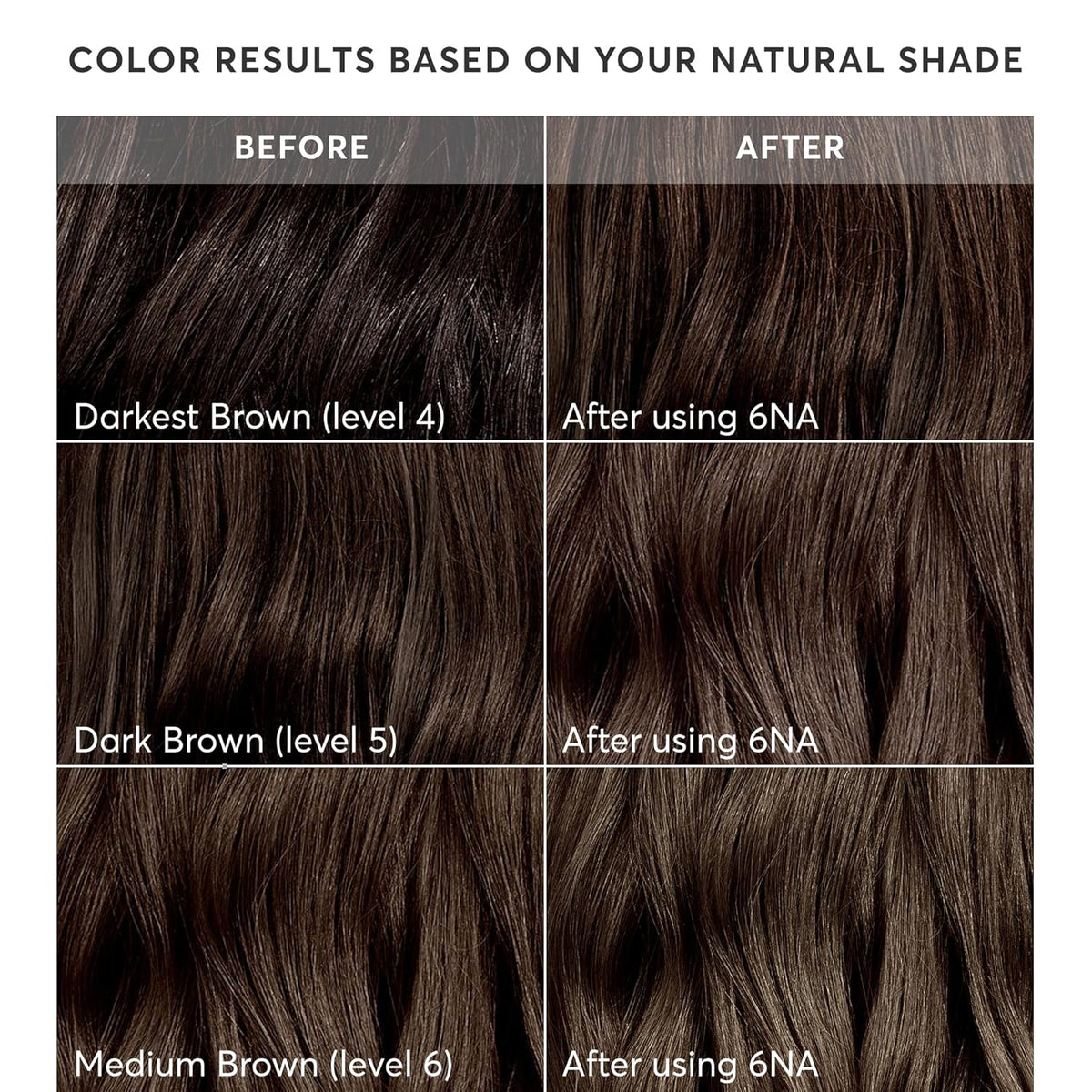 Madison Reed Radiant Hair Color Kit | 6NA Medium Ash Brown with Cool Smoky Undertones (Monza Brown)