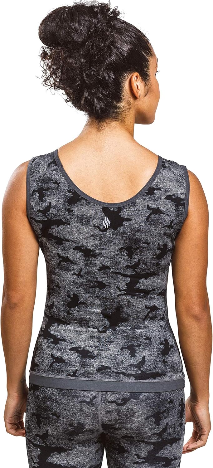 Sweat Shaper Premium Sauna Tank Top For Women, Slimming Sauna Shirt For Women, Sweat Vest for