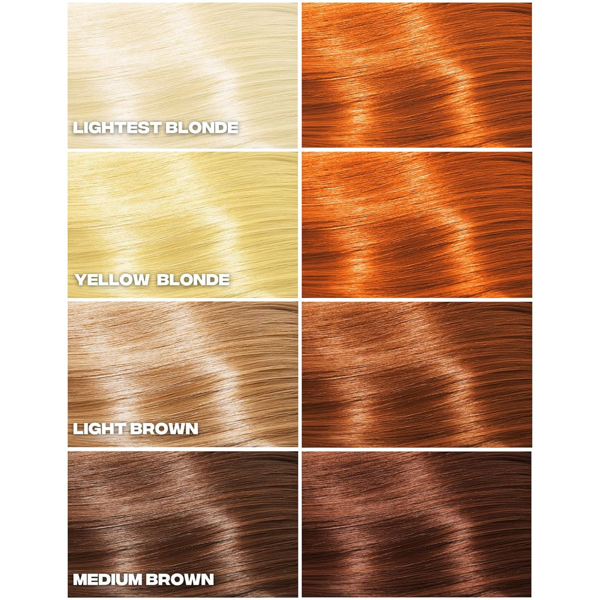 Good Dye Young Semi Permanent Hair Dye, Copper Orange, Nontoxic, Conditioning, UV Protective, Lasts