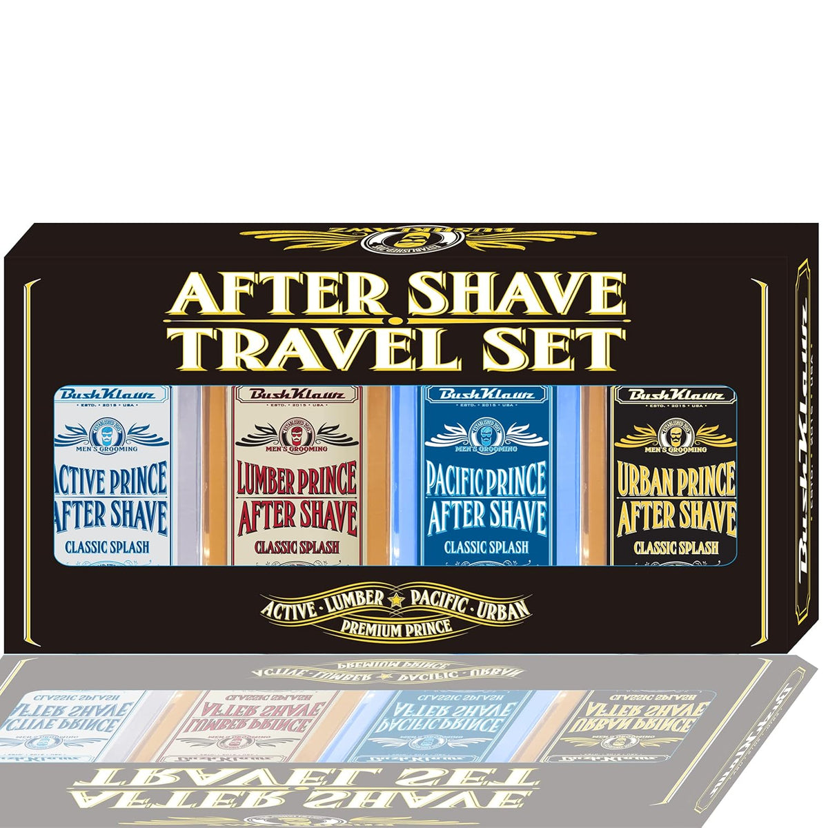 Classic Refreshing Cooling Soothing Barbershop After Shave Lotion Balm Toner Splash Variety Sampler