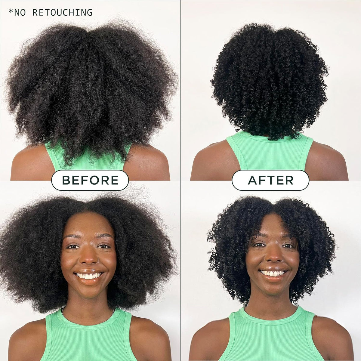 Sienna Naturals - HAPI Shampoo - Anti Frizz - Sulfate-Free, Scalp-Nourishing & Hydrating Cleanser