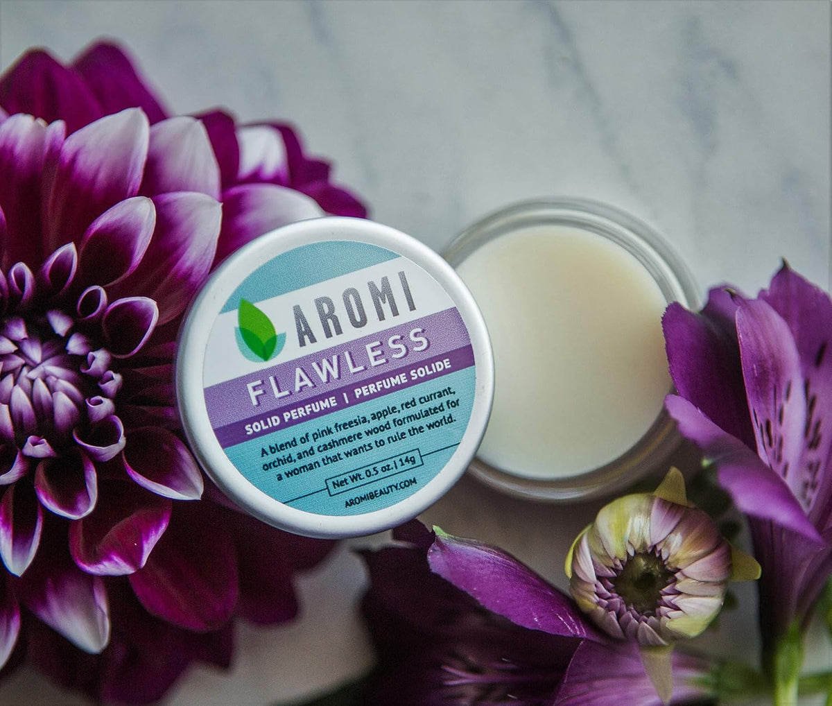 Aromi Solid Perfume | Vegan, Cruelty-free, Best Solid Perfume, Affordable Women's Gift