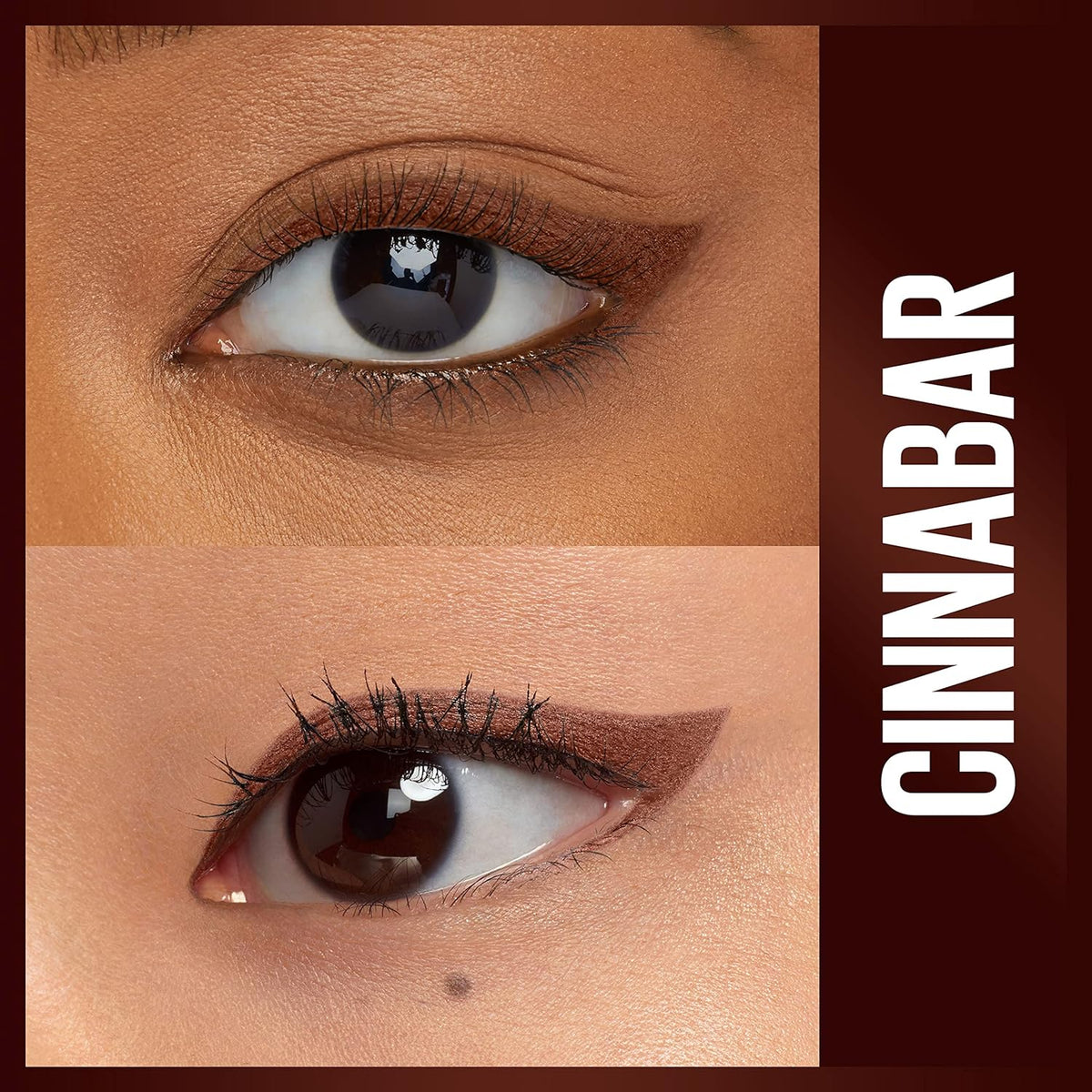 Maybelline Unstoppable Waterproof Mechanical Brown Eyeliner Pencil, Easy to Apply, Smooth Glide, Up