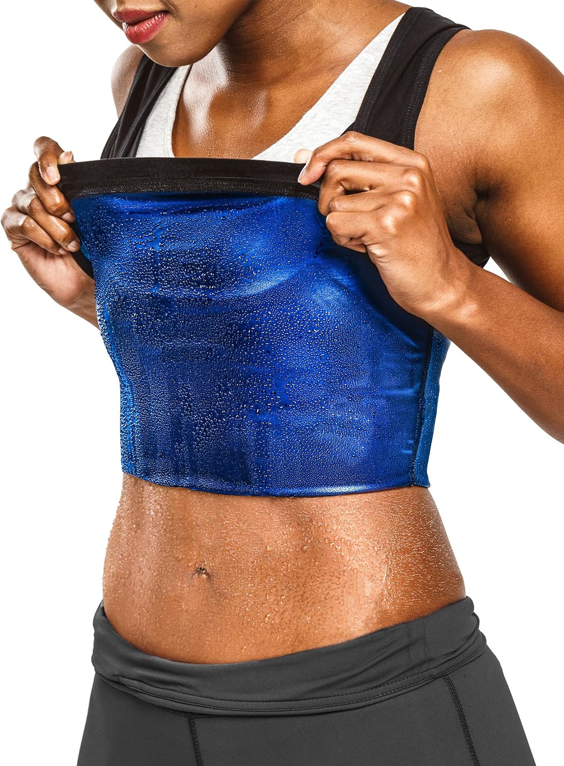Sweat Shaper Premium Sauna Tank Top For Women, Slimming Sauna Shirt For Women, Sweat Vest for
