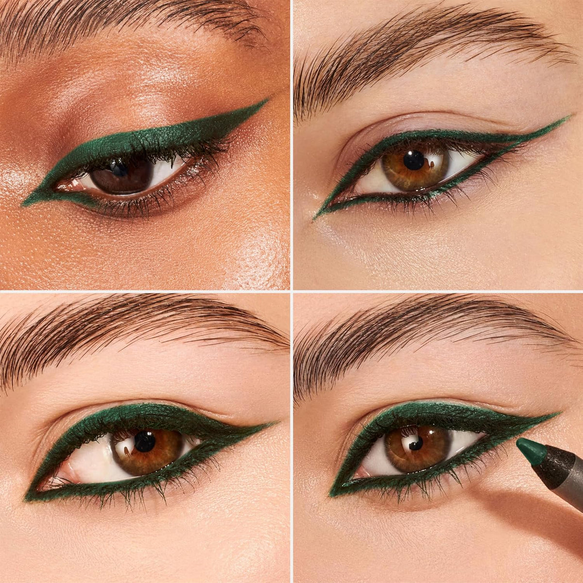 Wonderskin Eyeliner Pencil, 1440 Longwear Green Eyeliner Pencil - Waterproof, Sharpenable & Smudge