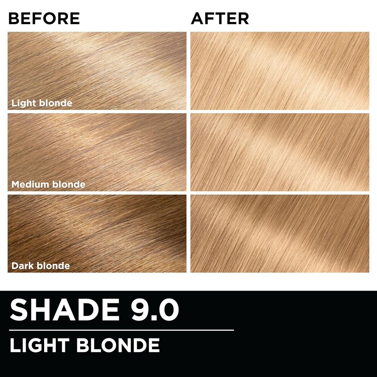 Garnier Hair Color Olia Ammonia-Free Brilliant Color Oil-Rich Permanent Hair Dye, 9.0 Light Blonde