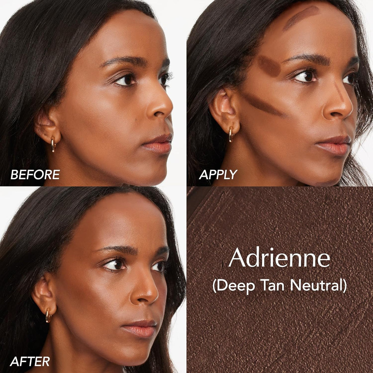 Thrive Causemetics Triple Threat Color Stick: Cream Bronzer & Contour Stick with Vitamin E, Evening