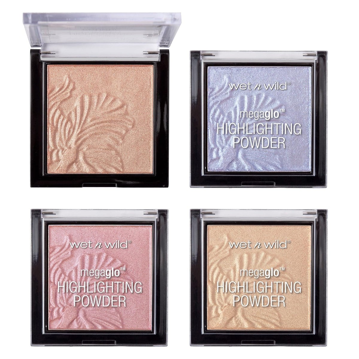 wet n wild MegaGlo Highlighting Powder, Highlighter Makeup, Shimmer Glow, Natural Pink Precious