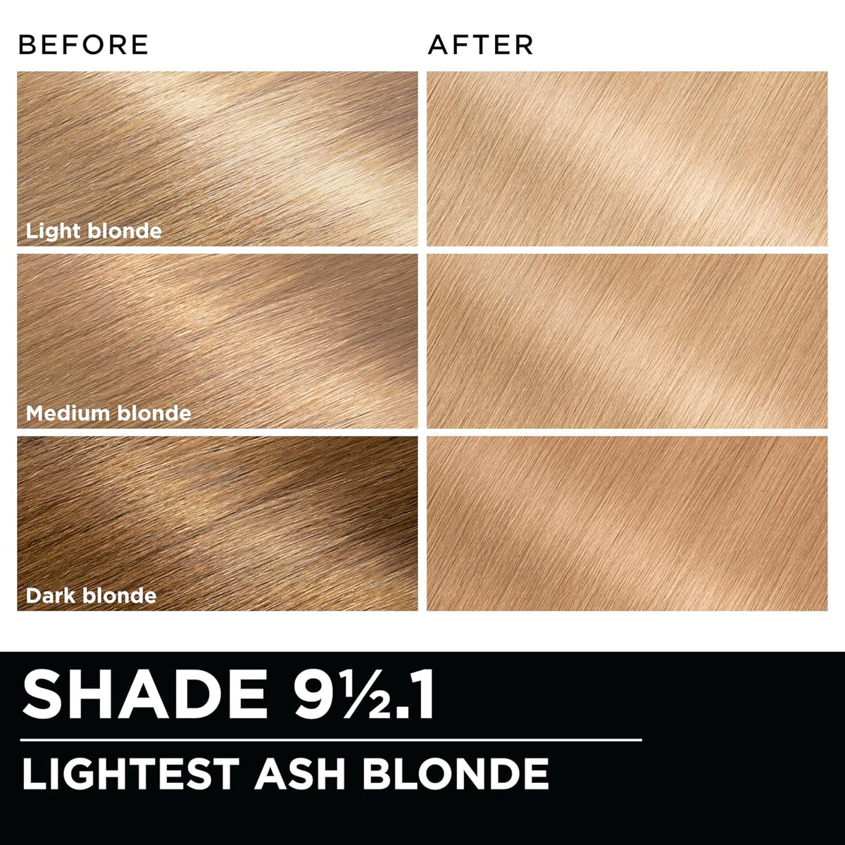 Garnier Hair Color Olia Ammonia-Free Brilliant Color Oil-Rich Permanent Hair Dye, 9 1/2.1 Lightest
