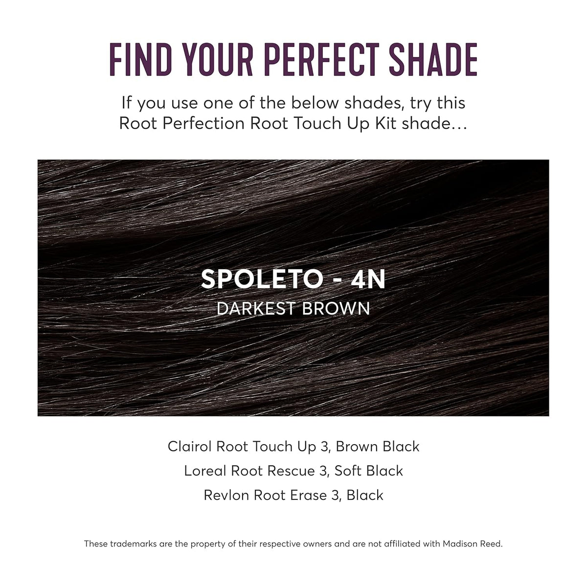 Madison Reed Root Perfection Permanent Root Touch Up, Darkest Brown 4N Spoleto, 10 Minutes for 100%