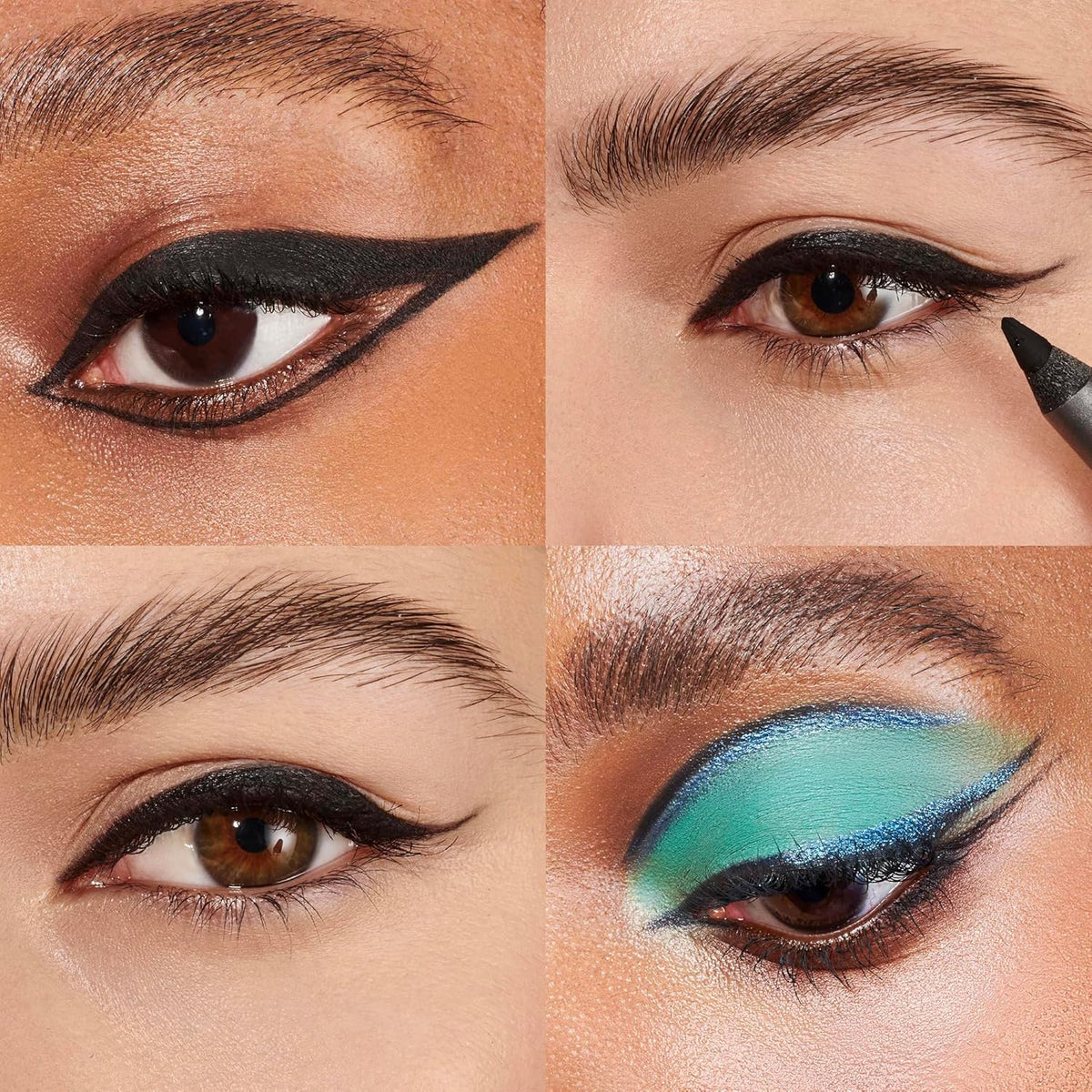 Wonderskin Eyeliner Pencil, 1440 Longwear Deep Black Eyeliner Pencil - Waterproof, Sharpenable &