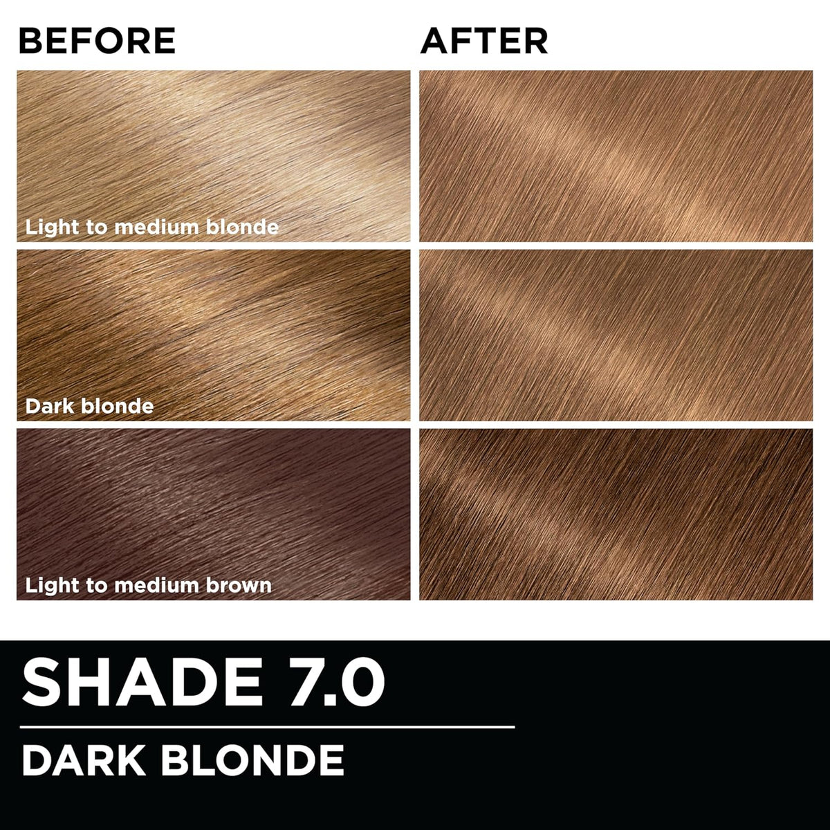Garnier Hair Color Olia Ammonia-Free Brilliant Color Oil-Rich Permanent Hair Dye, 7.0 Dark Blonde