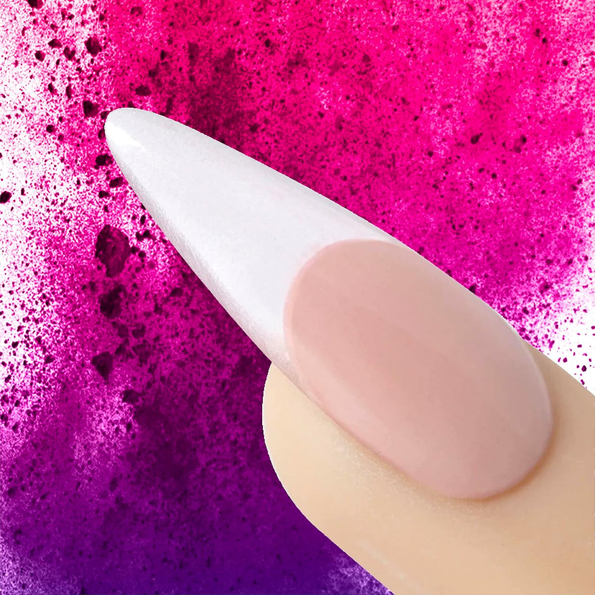 Young Nails Acrylic Core Powder - Self-Leveling Acrylic Nail Powder, Clear Nude Pink White Acrylic