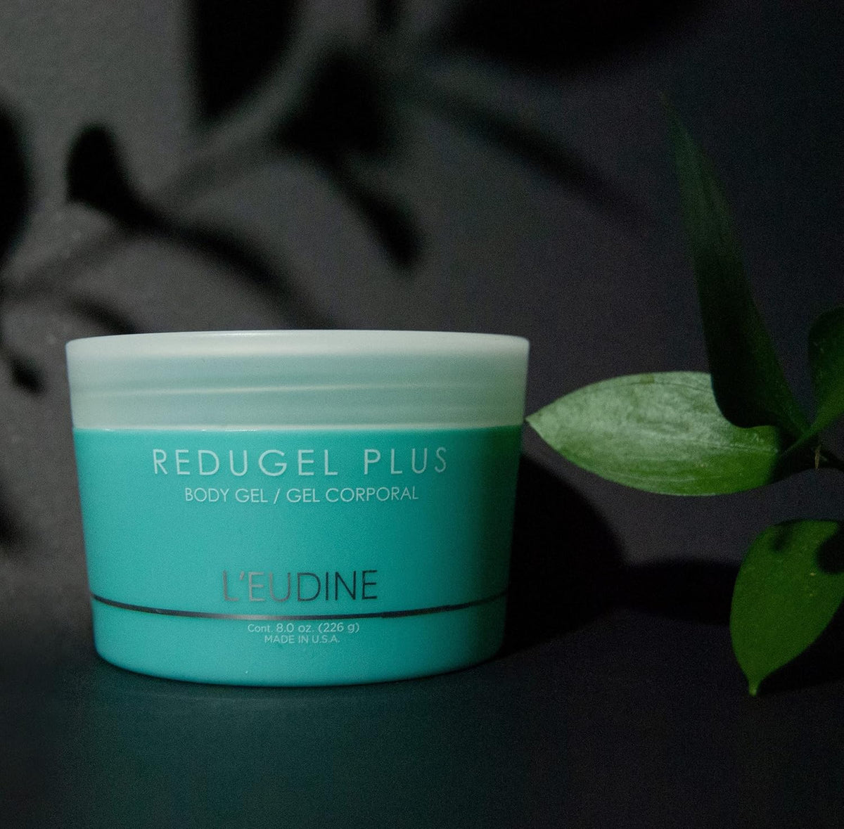 L’EUDINE Redugel Plus Skin Tightening Cream – Pack of 3 – 8oz Anti Cellulite Cream with Mint Oil