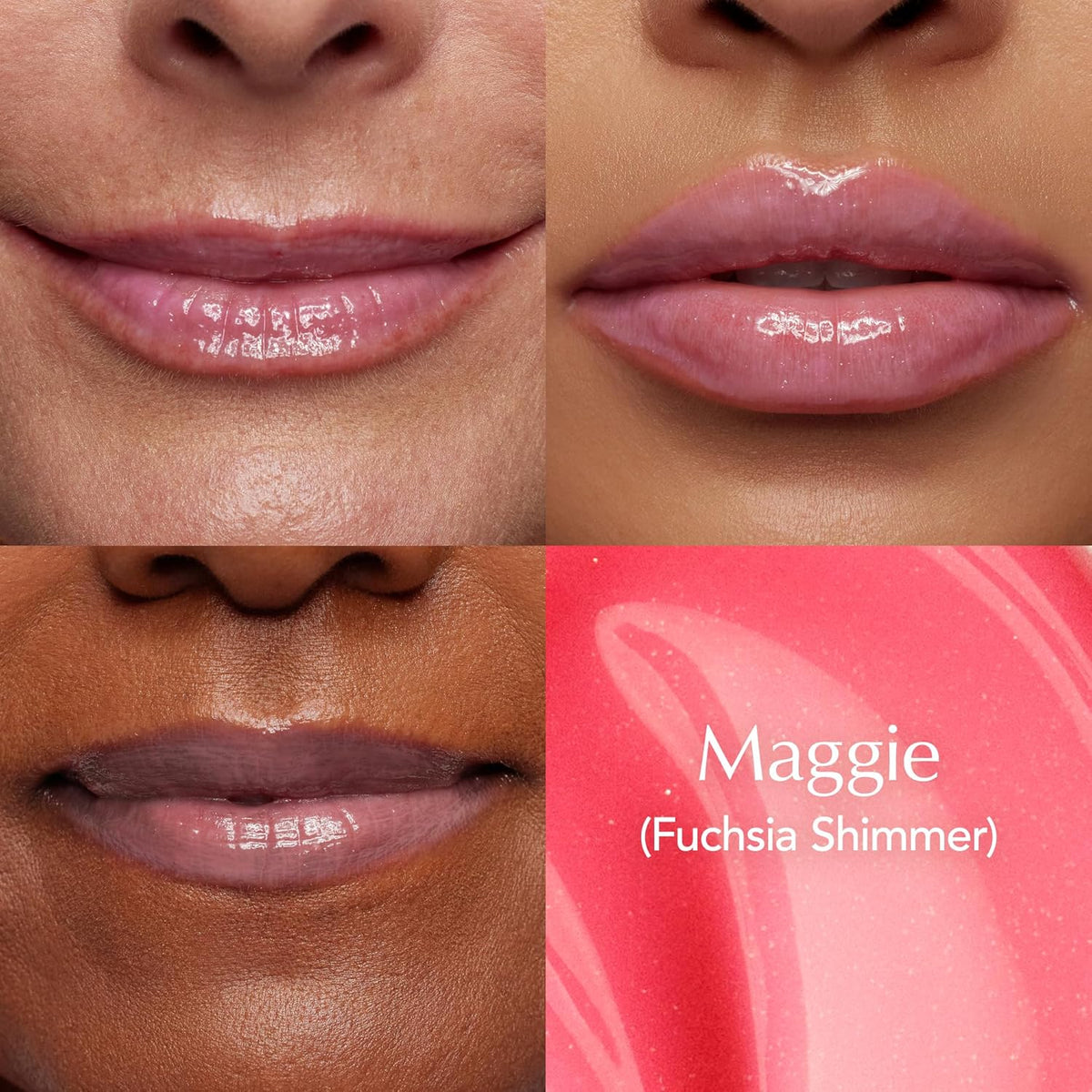 Thrive Causemetics Sheer Strength Lip Plumping Peptide Gloss, Lip Plumper with Vitamin E, Peptides