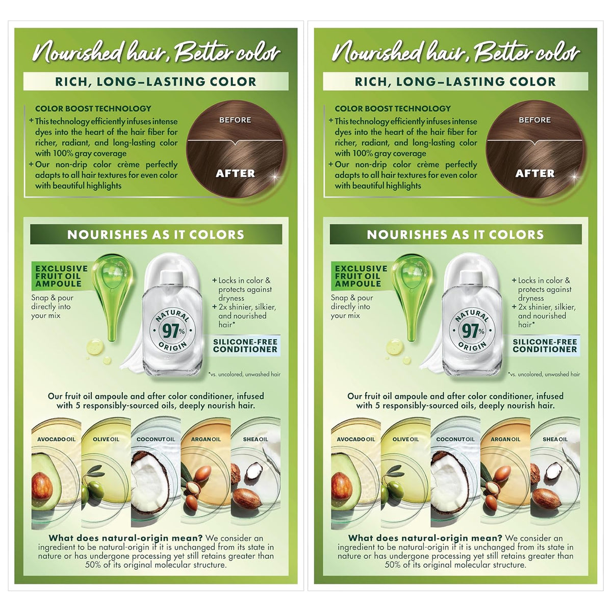 Garnier Hair Color Nutrisse Nourishing Creme, 61 Light Extra Ash Brown (Mochaccino) Permanent Hair
