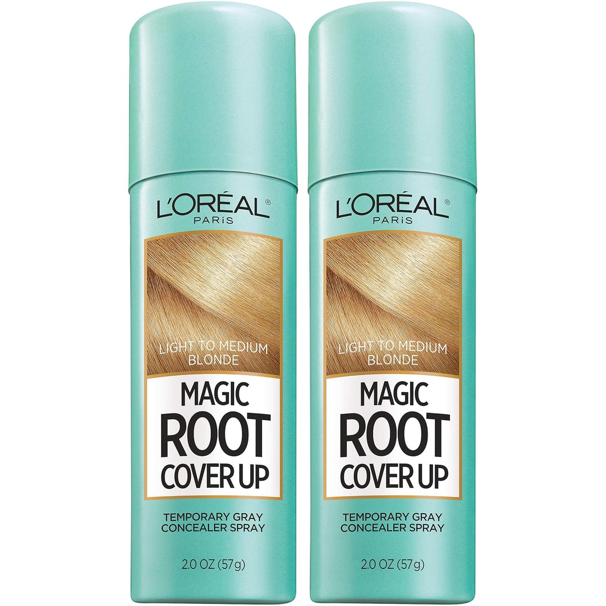 L'Oreal Paris Hair Color Magic Root Cover Up Temporary Colored Concealer Spray for Gray Roots